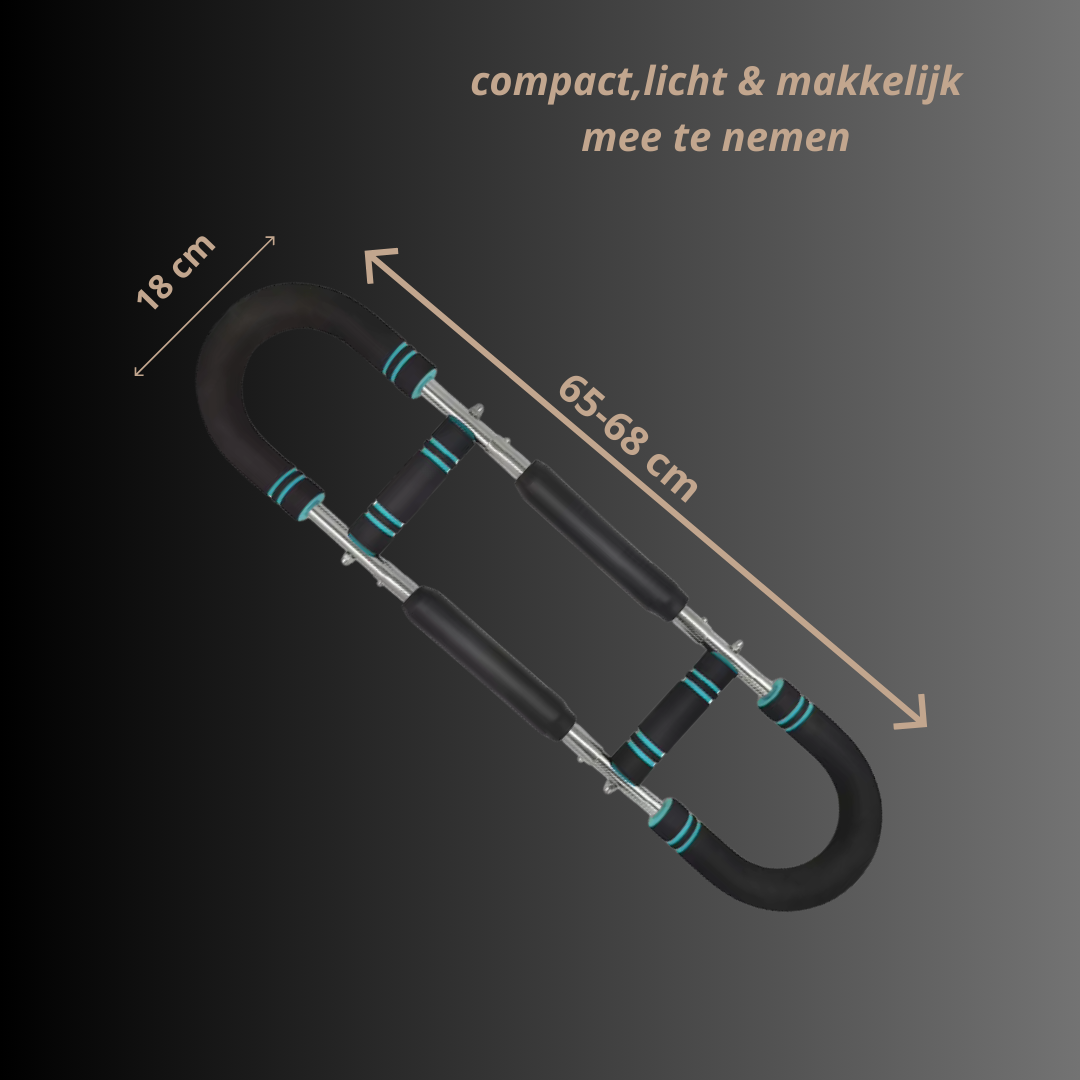 PowerBend Pro™- Alles-in-één Workout bar voor Thuis