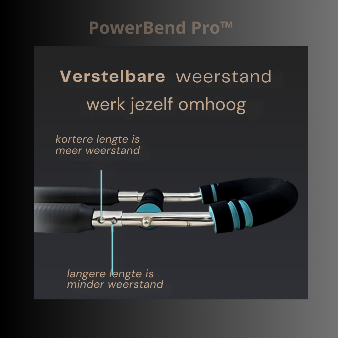 PowerBend Pro™- Alles-in-één Workout bar voor Thuis
