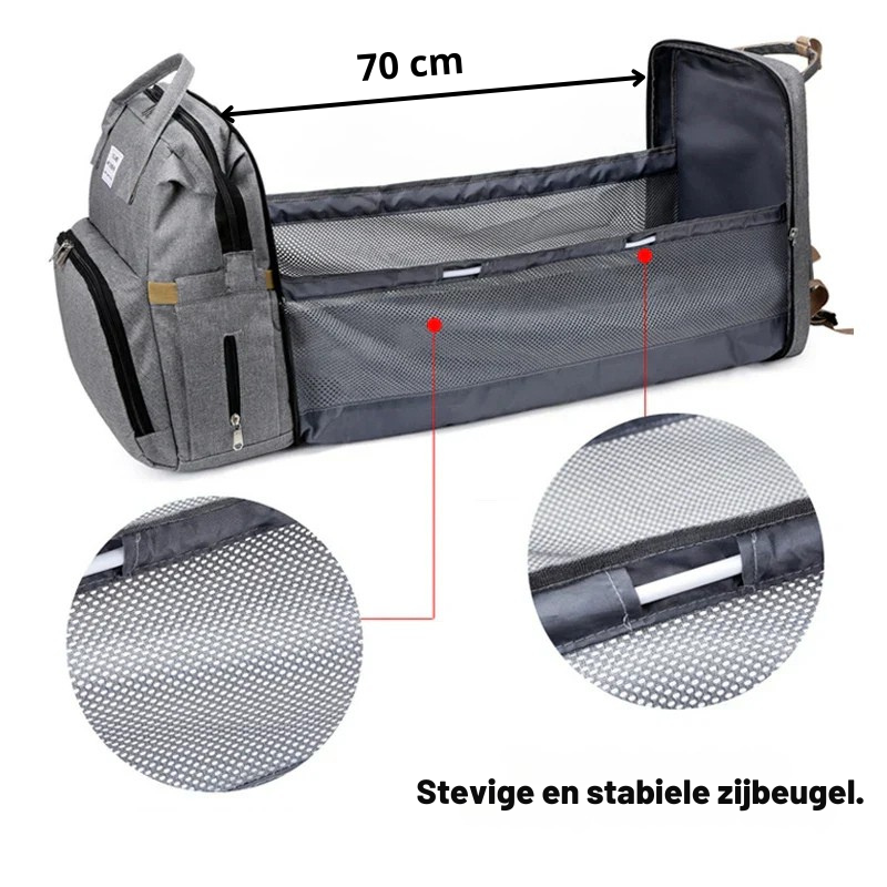 LittleNest TravelBag - De Ultieme 3-in-1 Verzorgingstas