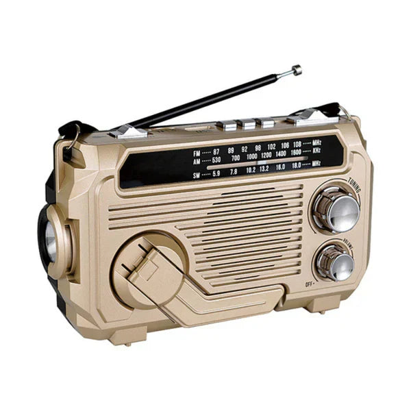 S.O.S. AM/FM Radio PowerSafe™ – Jouw MUSTHAVE bij noodsituaties en stroomuitval!