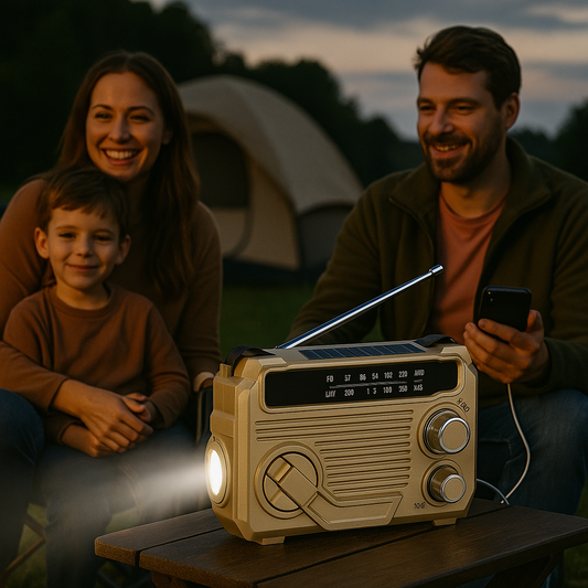 S.O.S. AM/FM Radio PowerSafe™ – Jouw MUSTHAVE bij noodsituaties en stroomuitval!