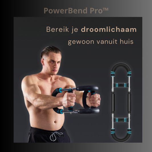 PowerBend Pro™- Alles-in-één Workout bar voor Thuis