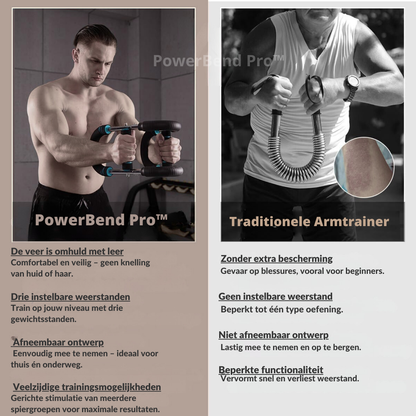 PowerBend Pro™- Alles-in-één Workout bar voor Thuis