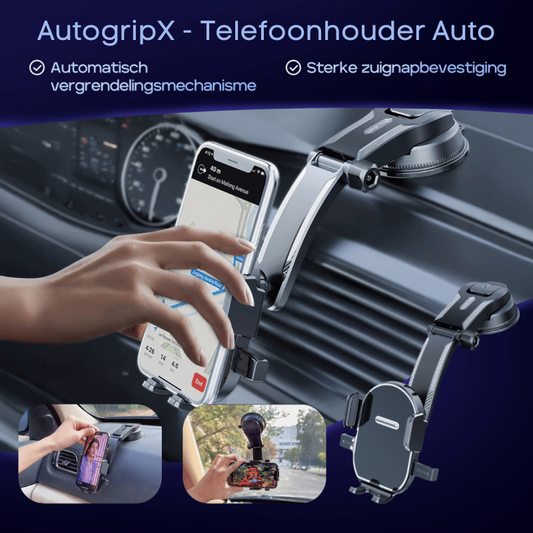 AutogripX - Telefoonhouder Auto