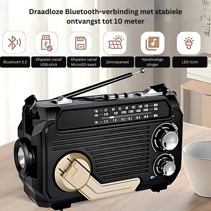 S.O.S. AM/FM Radio PowerSafe™ – Jouw MUSTHAVE bij noodsituaties en stroomuitval!