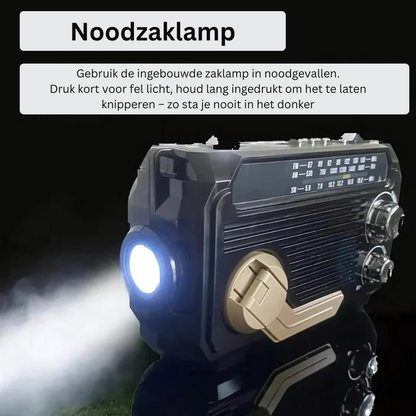 S.O.S. AM/FM Radio PowerSafe™ – Jouw MUSTHAVE bij noodsituaties en stroomuitval!