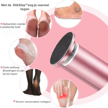 SilkStep™- Zijdezachte Voeten in Minuten