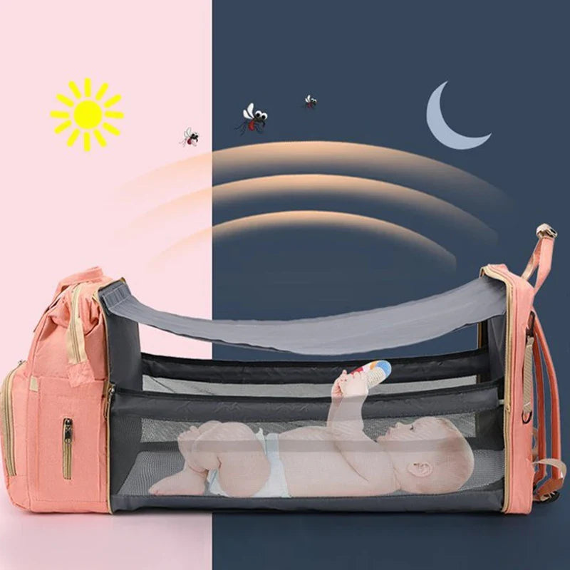LittleNest TravelBag - De Ultieme 3-in-1 Verzorgingstas