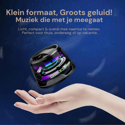 MagniBeat- Magnetische Mini Bluetoothspeaker - Voor jong en oud!