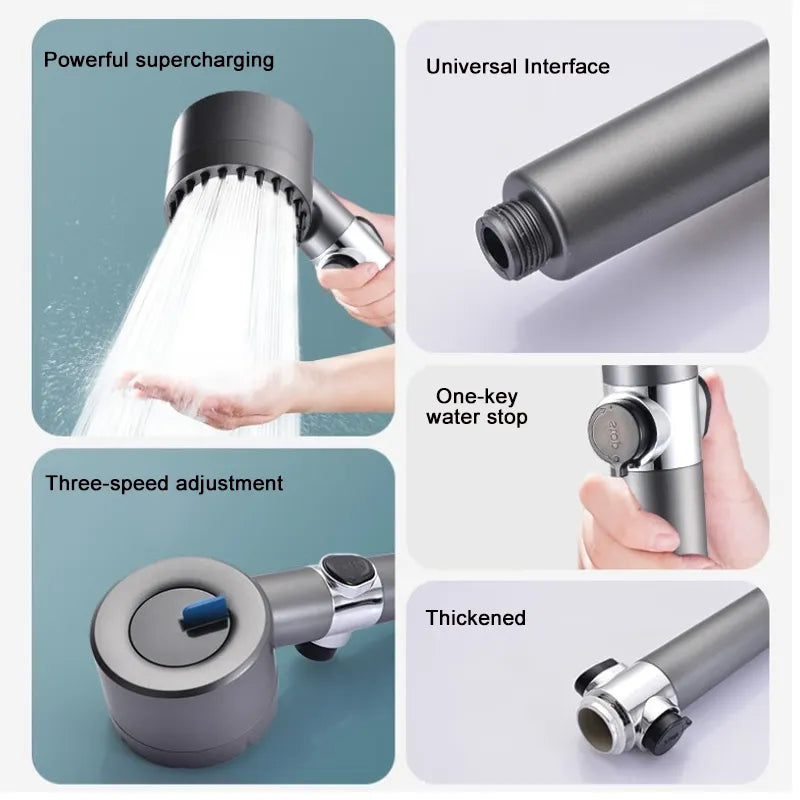 AquaPure 3-in-1 Douchekop